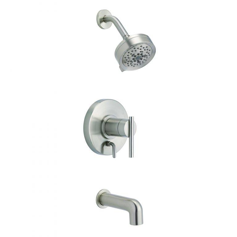 Bushed Nickel Tub & Shower Trim Kit B266