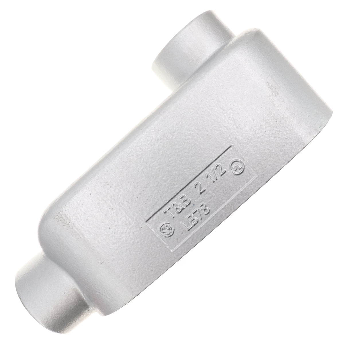 Cast-Iron Rigid Conduit Body, Type LB, 2-1/2-Inch Y444