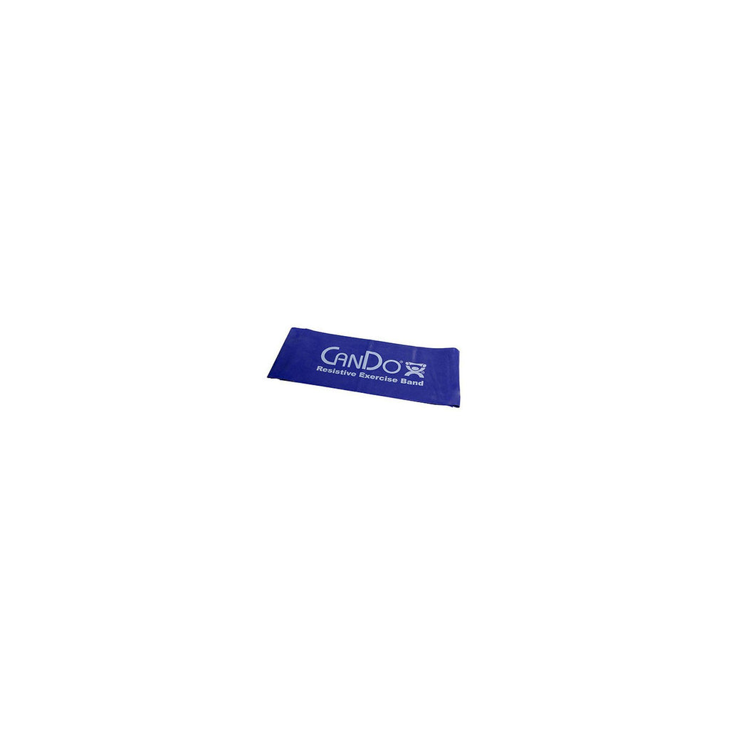 Low Powder Exercise Band - 5& Length (Blue - Heavy) S428