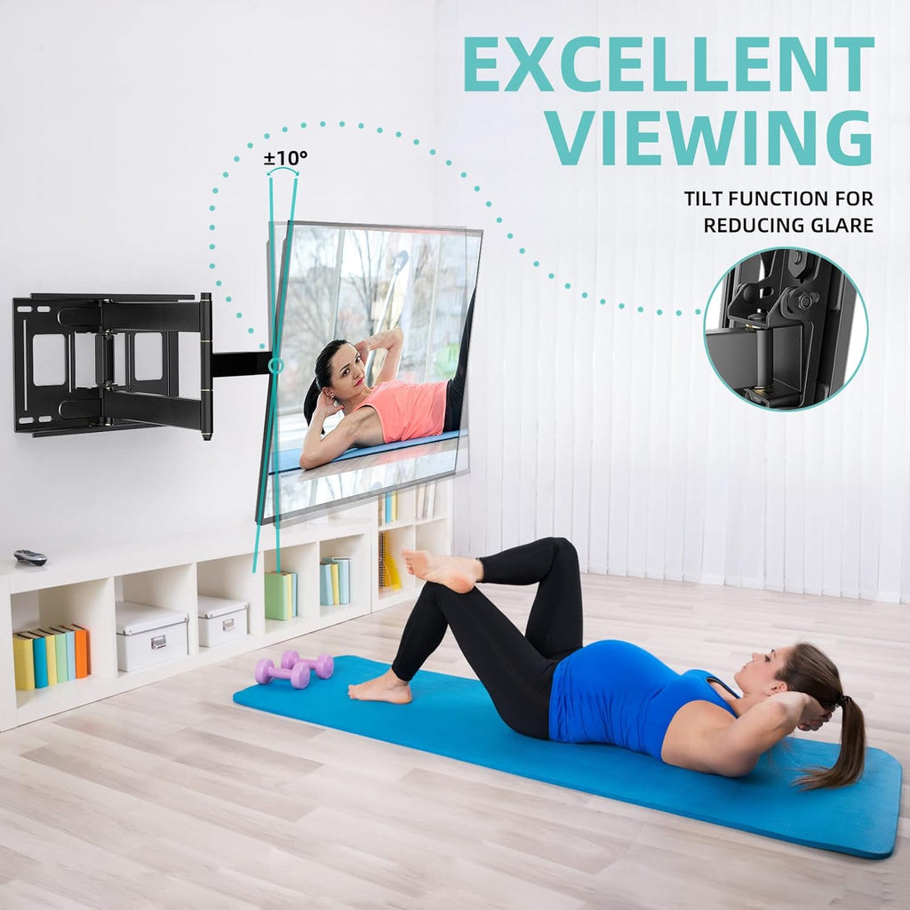 Full Motion TV Wall Mount Bracket for 42-80 inch TVs C719