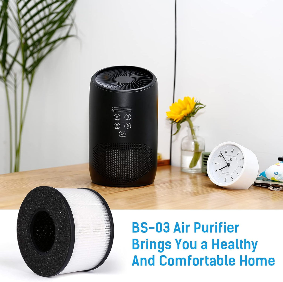 HEPA Replacement Filters Pack of 2 H830