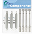 3 BBQ Grill Burner Crossover Tube & 4 Tube Burner Replacement Parts O984