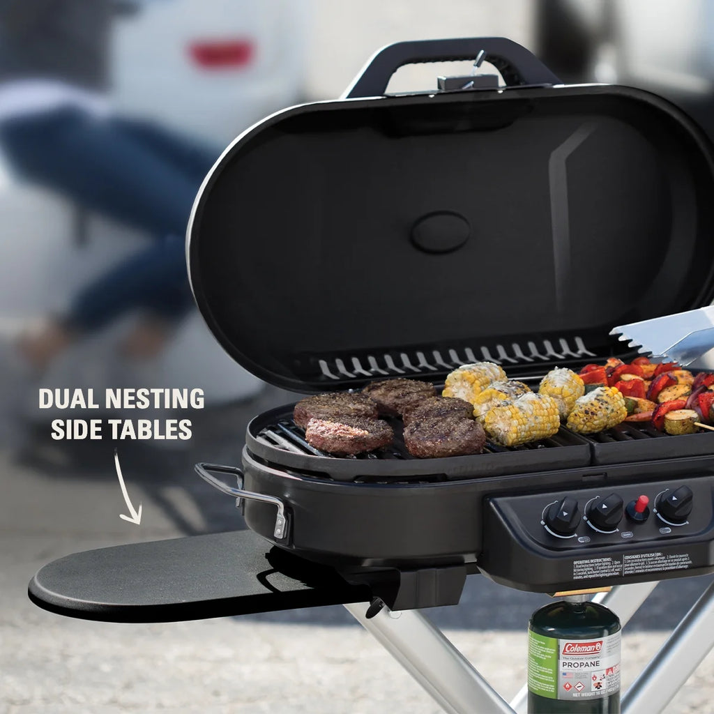Green Standup Propane Gas Grill P60845