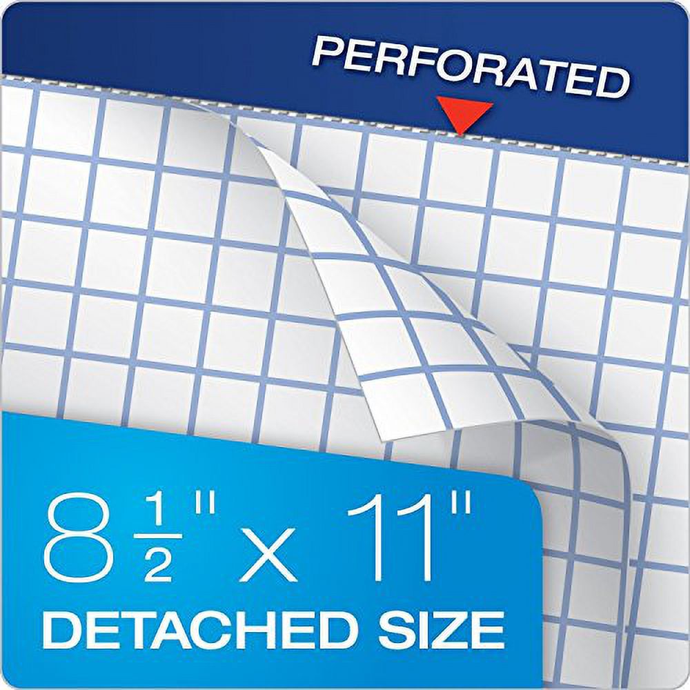 Quadrille Double Pad, 8 1/2 X 11 3/4, White, 2 Pack U765