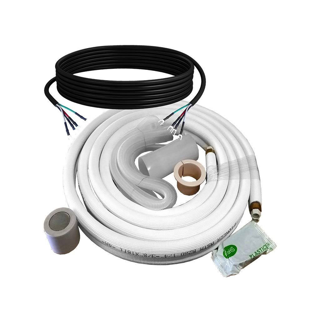 Copper Piping Kit for Mini Split Installation 1/4 - 3/8 / 50 ft T6646