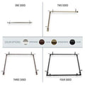 Satin N Multi Angle Ceiling Rod J54234
