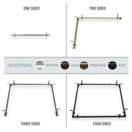 Satin N Multi Angle Ceiling Rod J54234