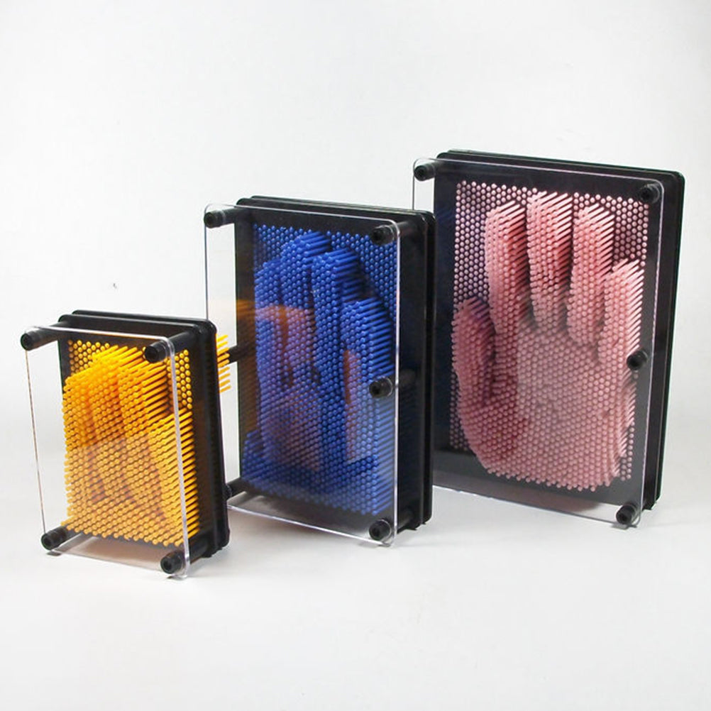 Medium Size Pink 3-Dimensional Pin Art Board Toy Y972961