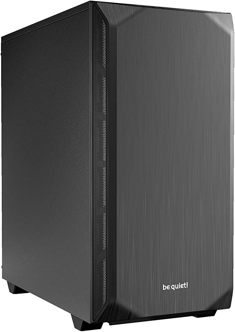 White Mid Tower ATX case with ARGB and tempered glass window A178