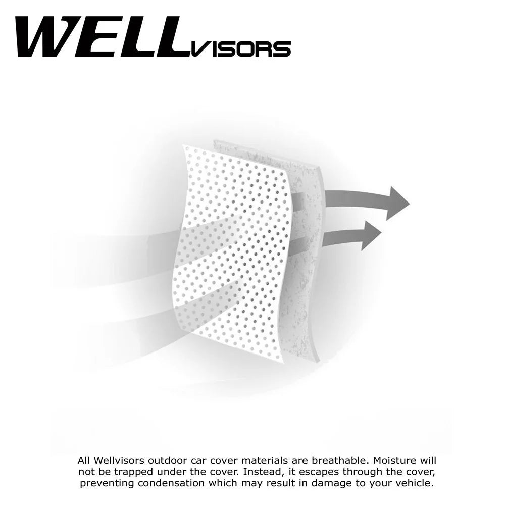 Gray Car Cover for VW Golf GTI Hatchback S4440