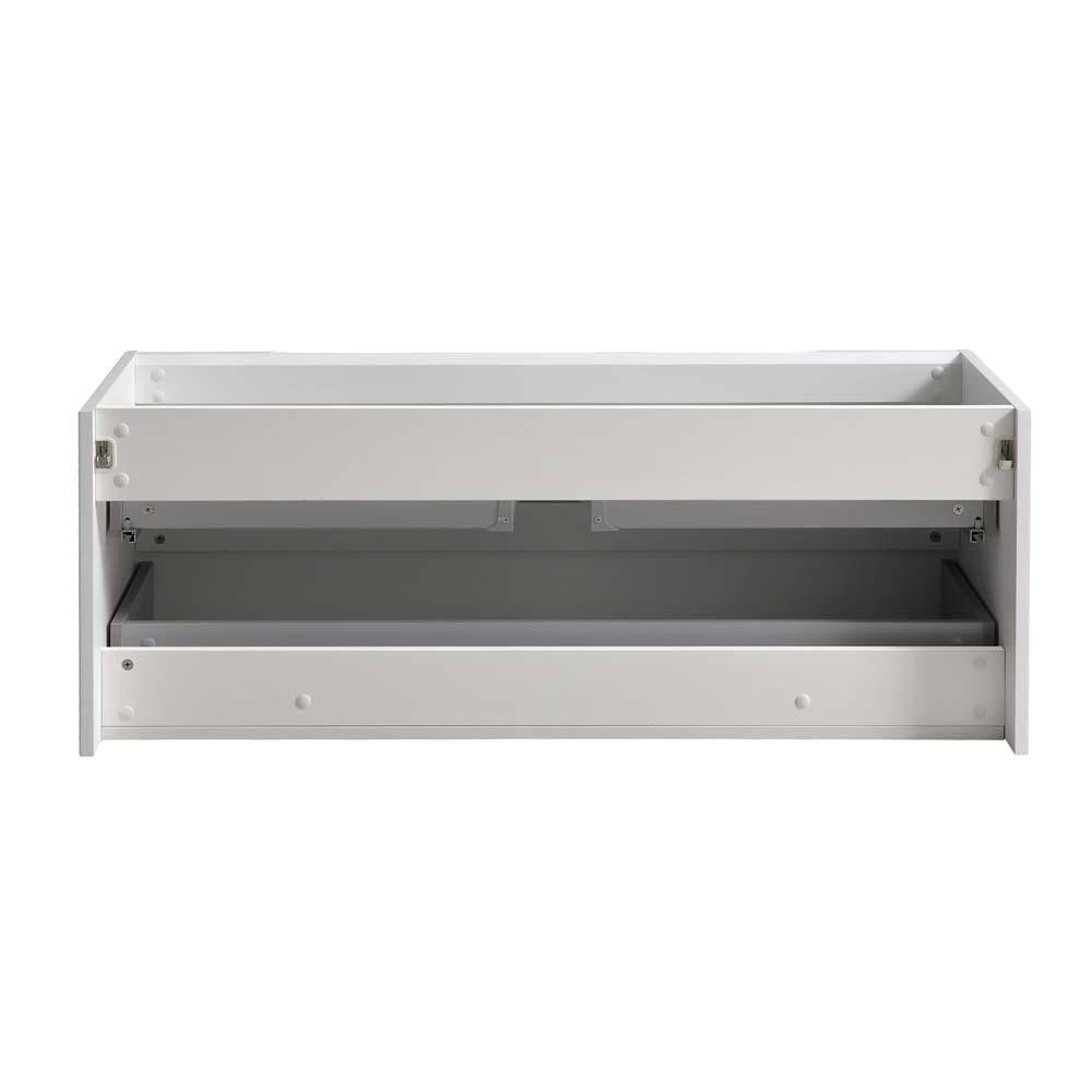Glossy White Wall Hung Bathroom Cabinet O719260