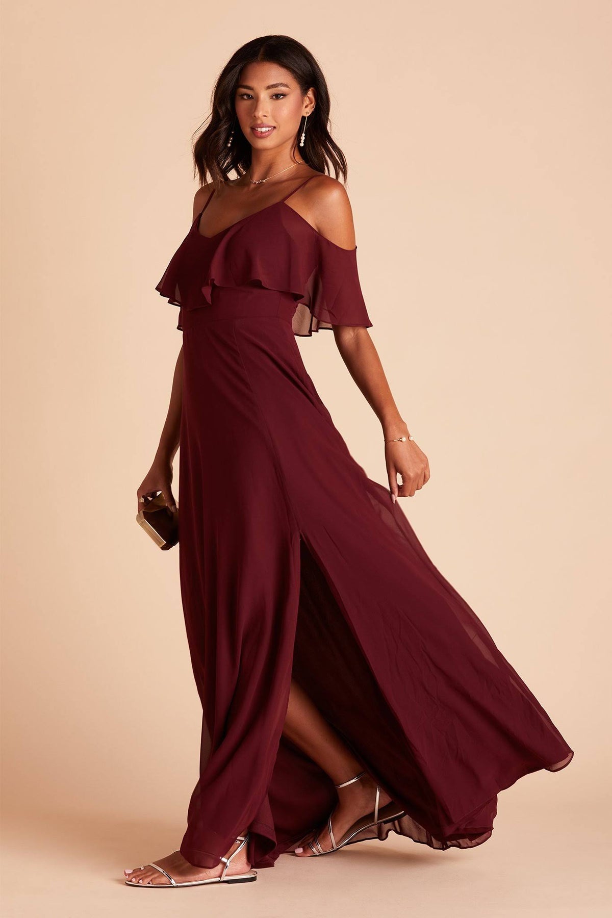 Cabernet Convertible Chiffon Bridesmaid Dress P323122