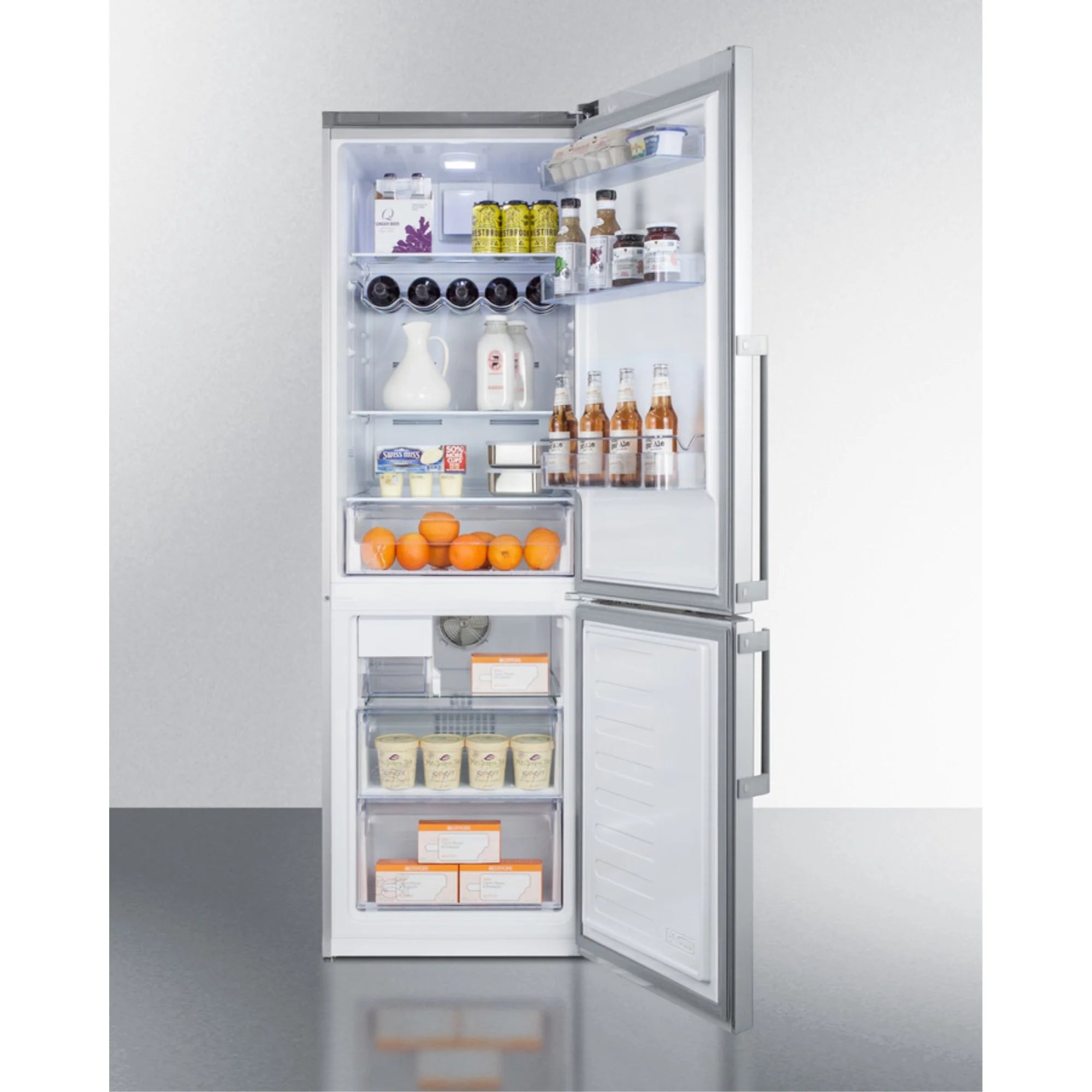 24" Wide Bottom Freezer Refrigerator With Icemaker X908