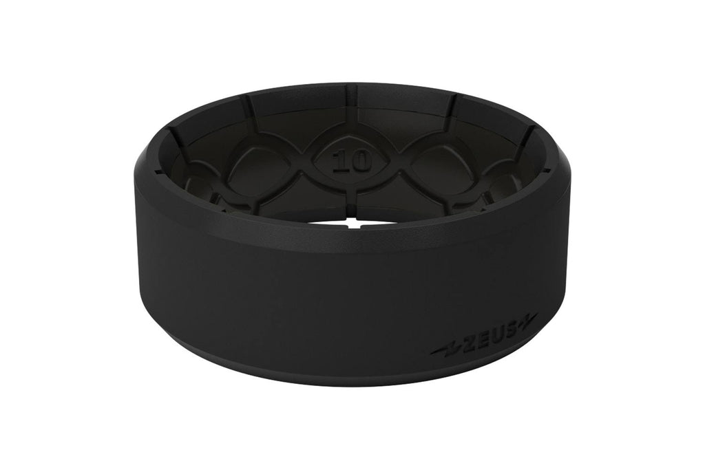 Black Silicone Ring J5816