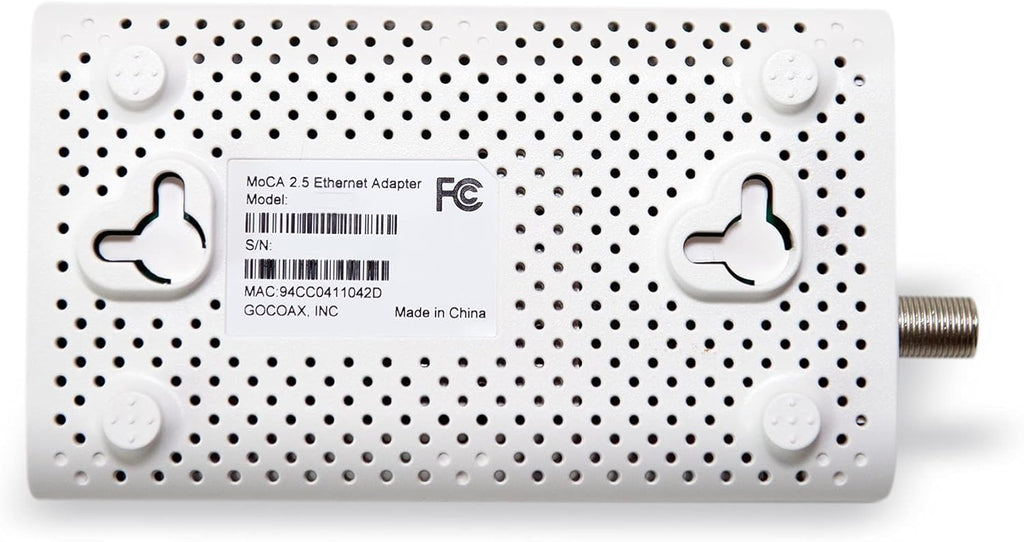 MoCA 2.5 Adapter with 2.5GbE Ethernet Port, White U656