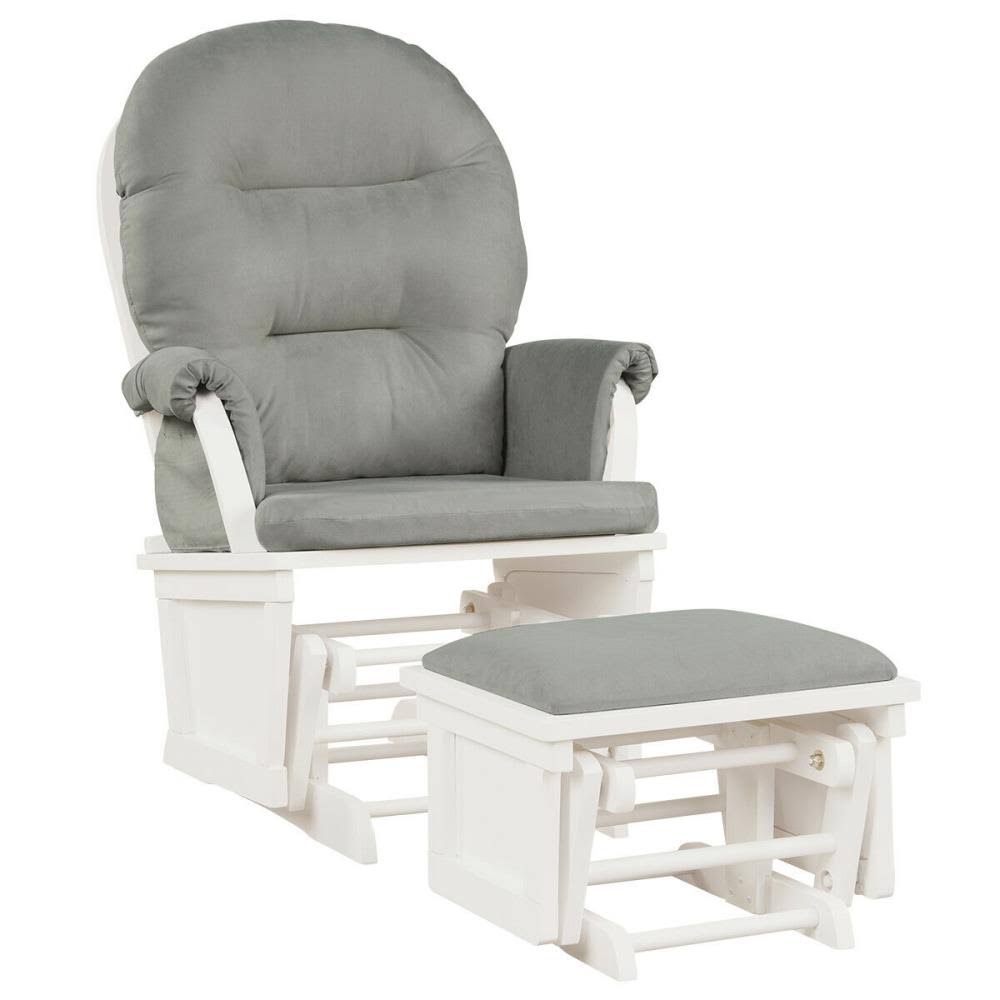Gray Rubber Rocking Chair Set I513