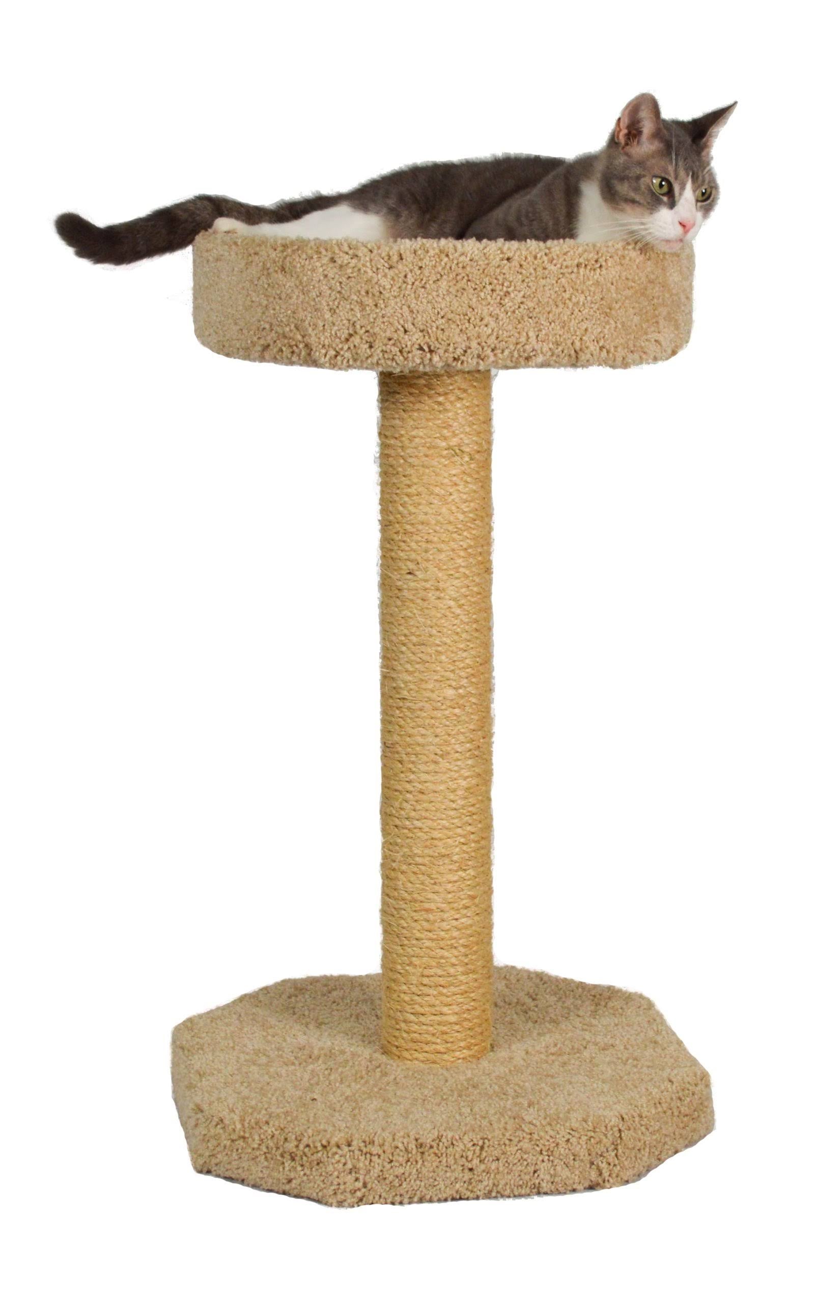Beige Sisal Scratching Post Q22830