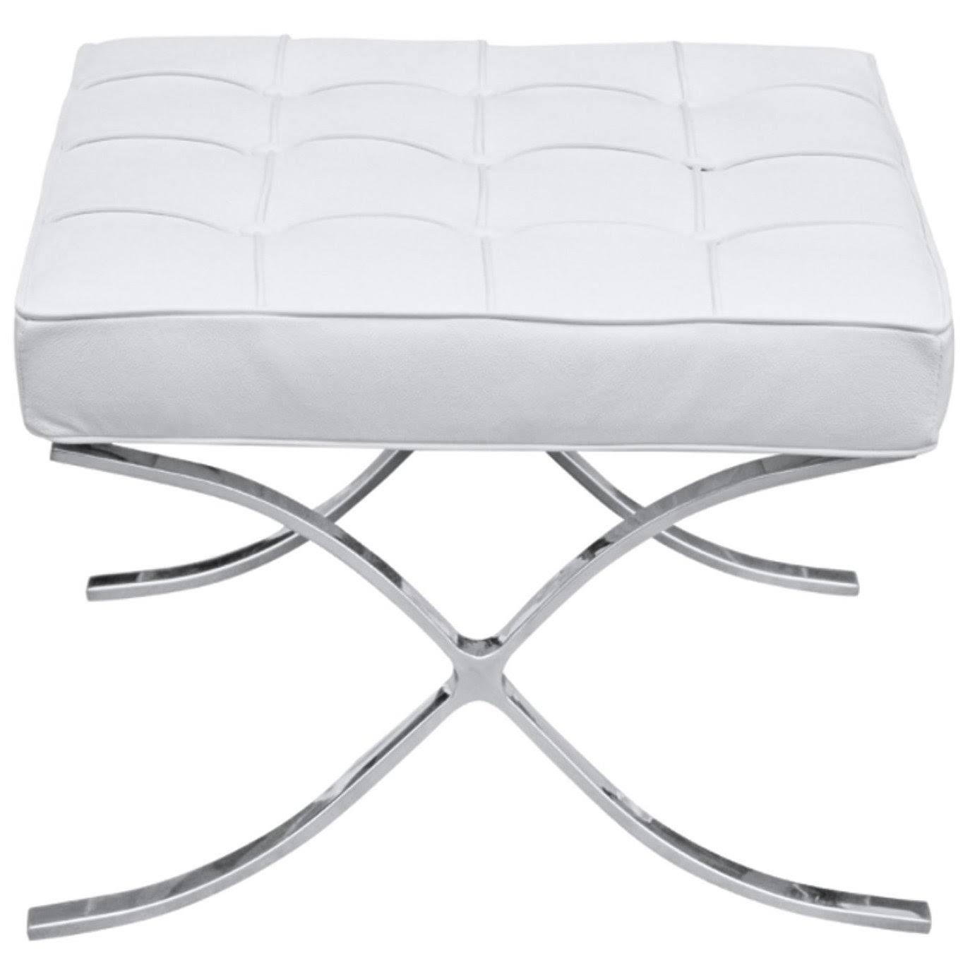 White Pavilion Ottoman B6403