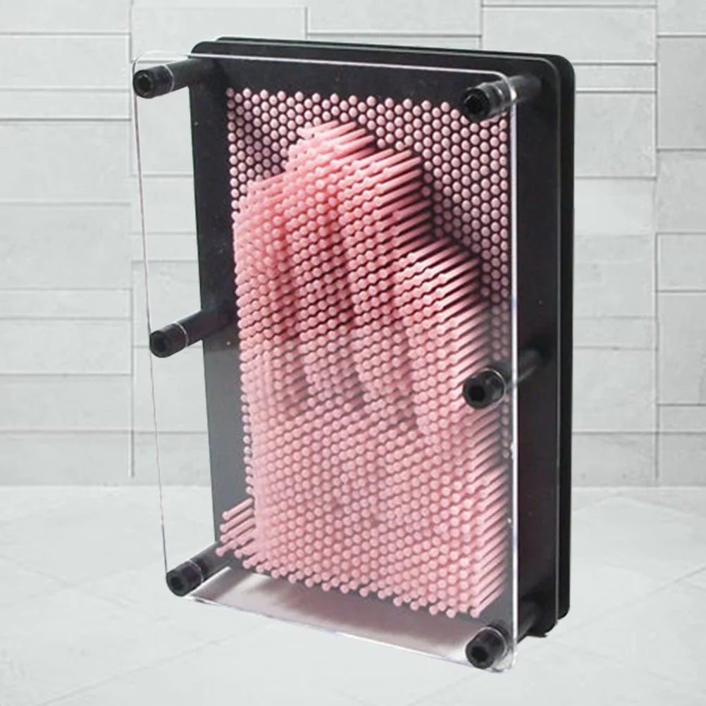 Medium Size Pink 3-Dimensional Pin Art Board Toy Y972961