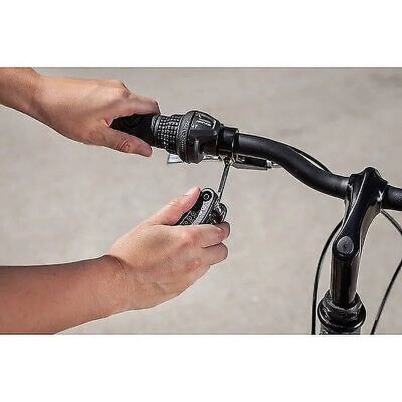 Black Bike Seat Pack with Repair Tools J805764