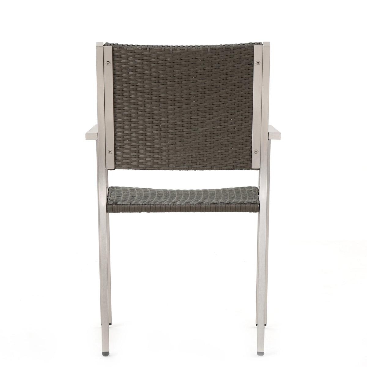 Outdoor Aluminum 9 Seater Wicker 5 Piece Dining Set L42280