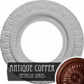 Hand-Painted Rust Ceiling Medallion H655