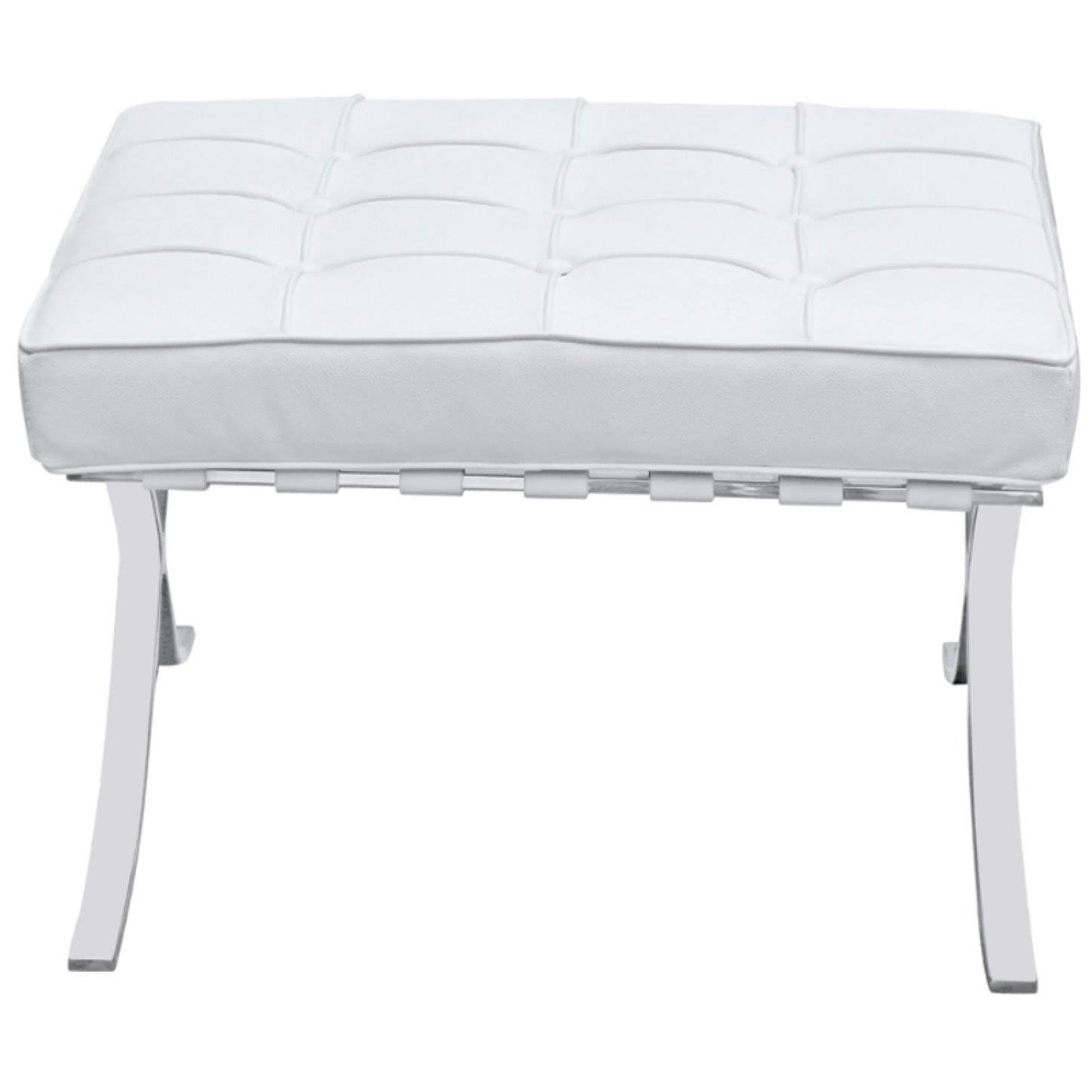 White Pavilion Ottoman B6403