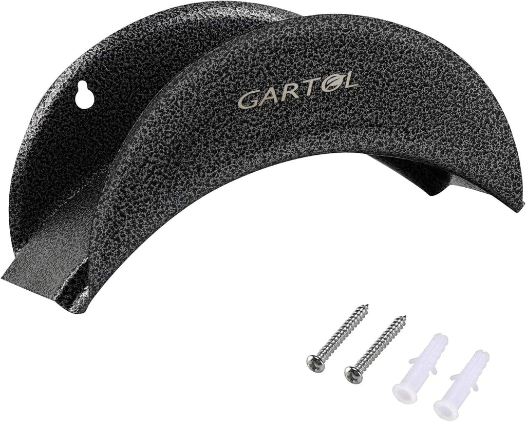 High Carbon Steel Wall Mounted Garden Hose Hanger Pack of 2 R2547