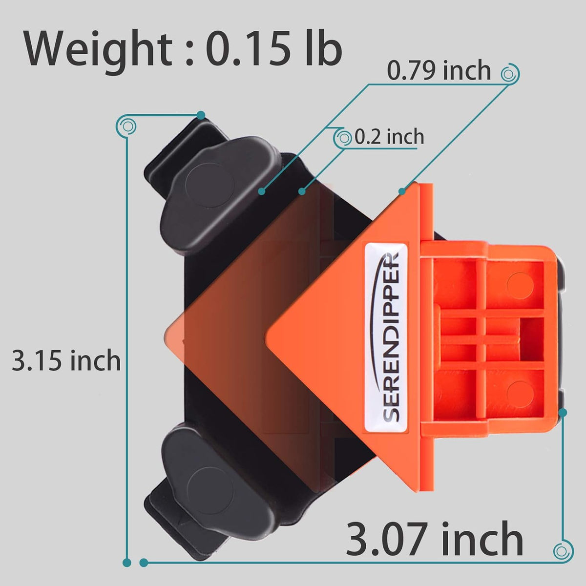 4PCS 90 Degree Right Angle Corner Clamps D7628