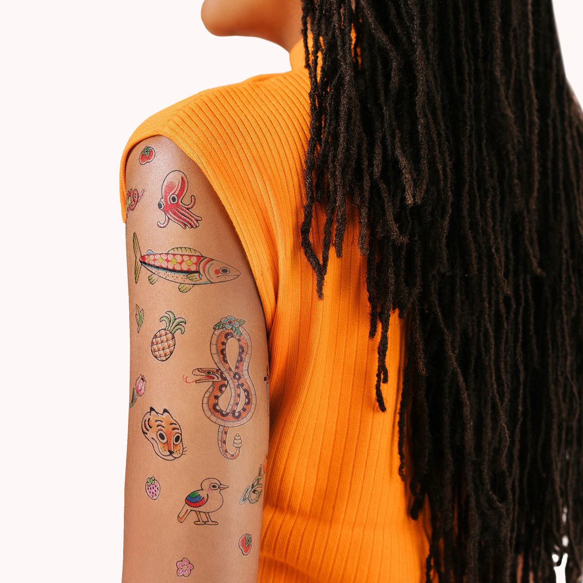 Flash Tattoo Sheet E4412