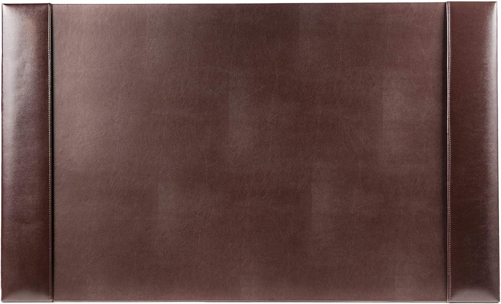 Bonded Leather Desk Pad, 30 x 18, Brown, Pack of 2 X893