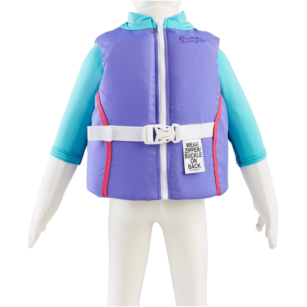 Mermaid 2-in-1 Life Vest with Rash Guard for Children 33-55 Pounds R6063