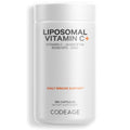 Liposomal Vitamin C 1500mg with Zinc, Elderberry, Quercetin & Rose Hips, 180 ct F714