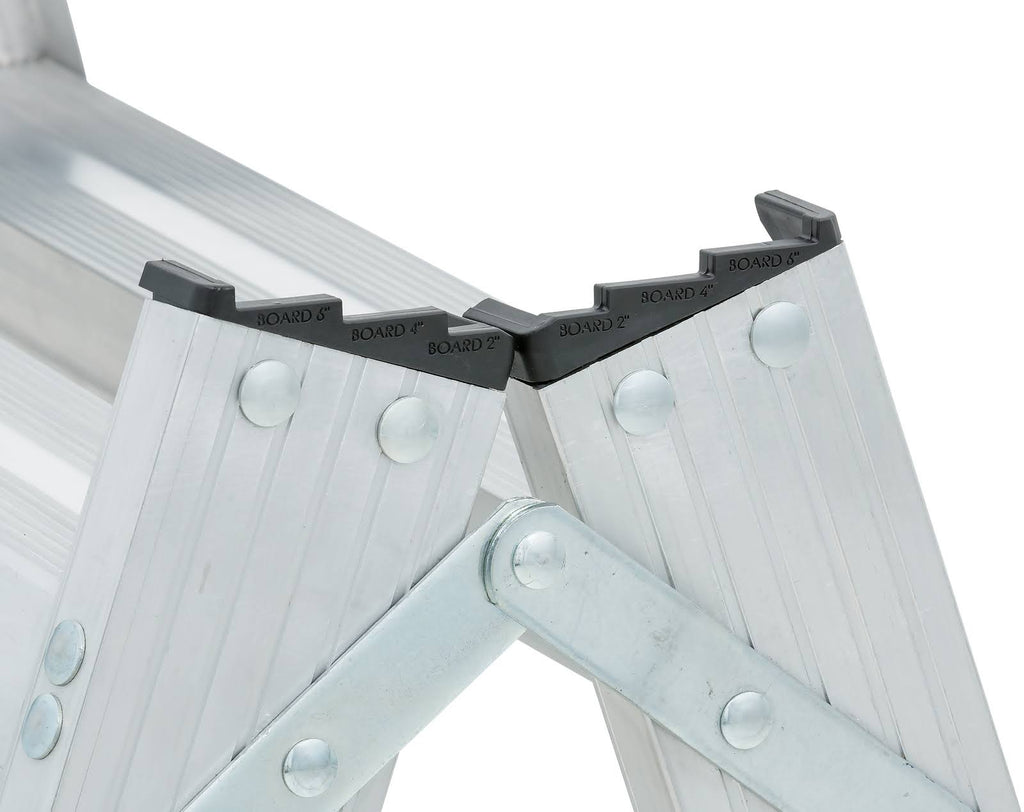 Aluminum Twin Front Step Stool K5316