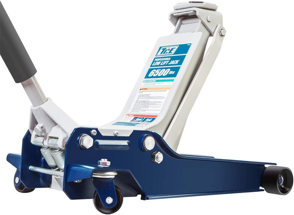 Red Hydraulic Floor Jack with Foot Pedal Y6244