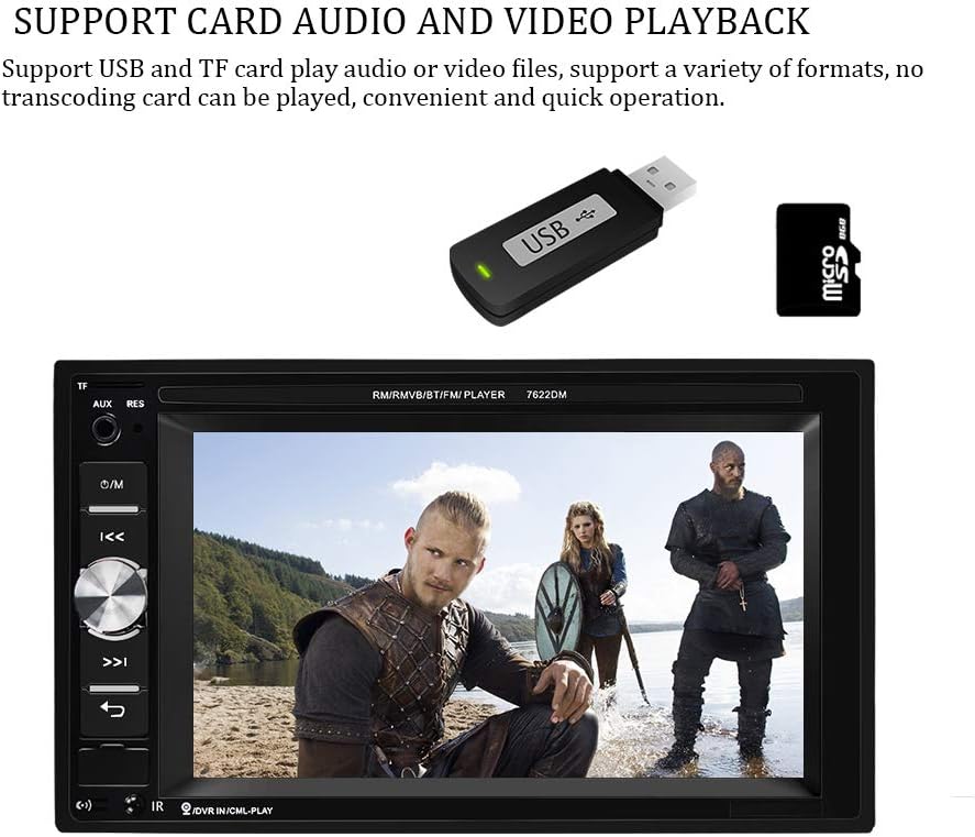 Car Stereo with Backup Camera Remote Control Pack of 2 Y641526