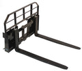 60x22 Skid Steer Pallet Fork Attachment 5500 lb Capacity Quick Tach W194685