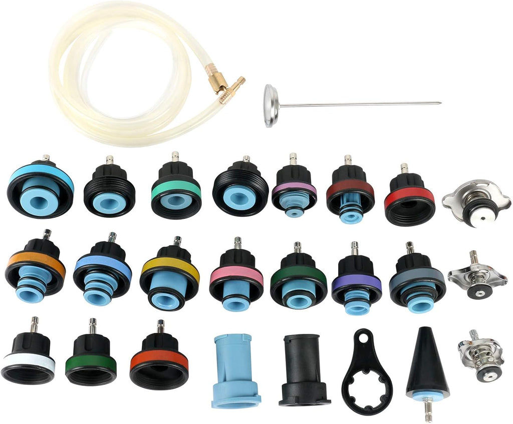 28PCS Universal Radiator Pressure Tester Kit Z432