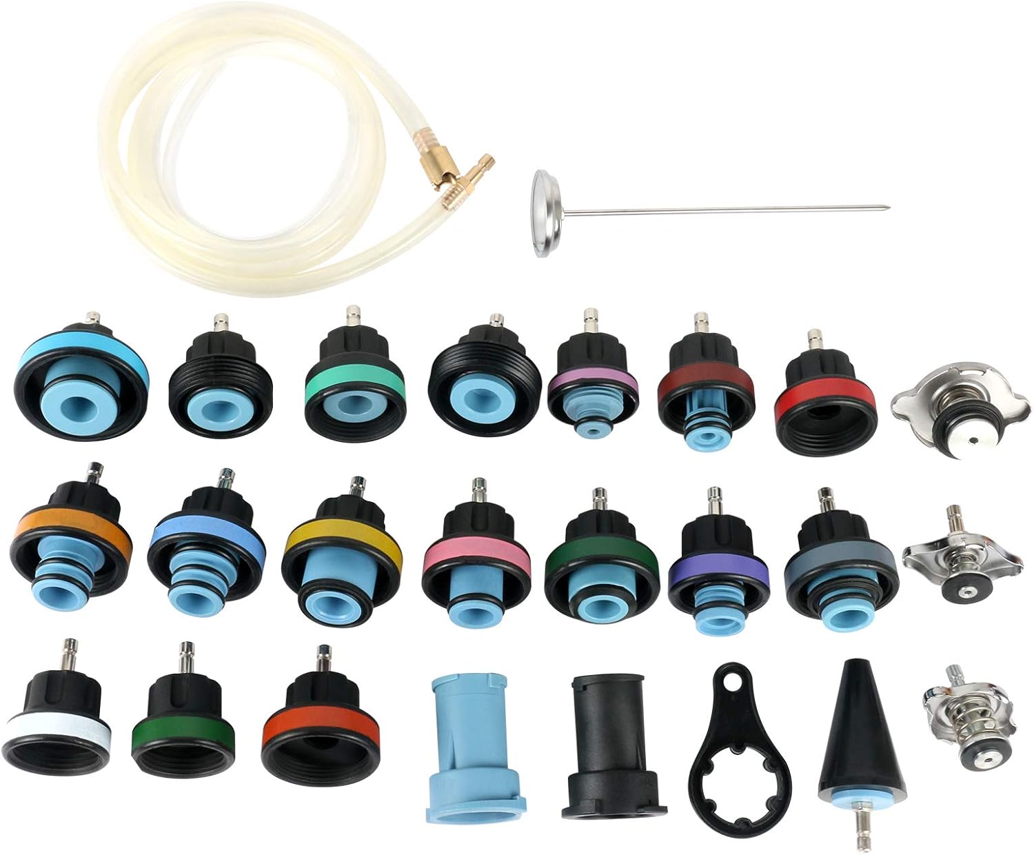 28PCS Universal Radiator Pressure Tester Kit Z432