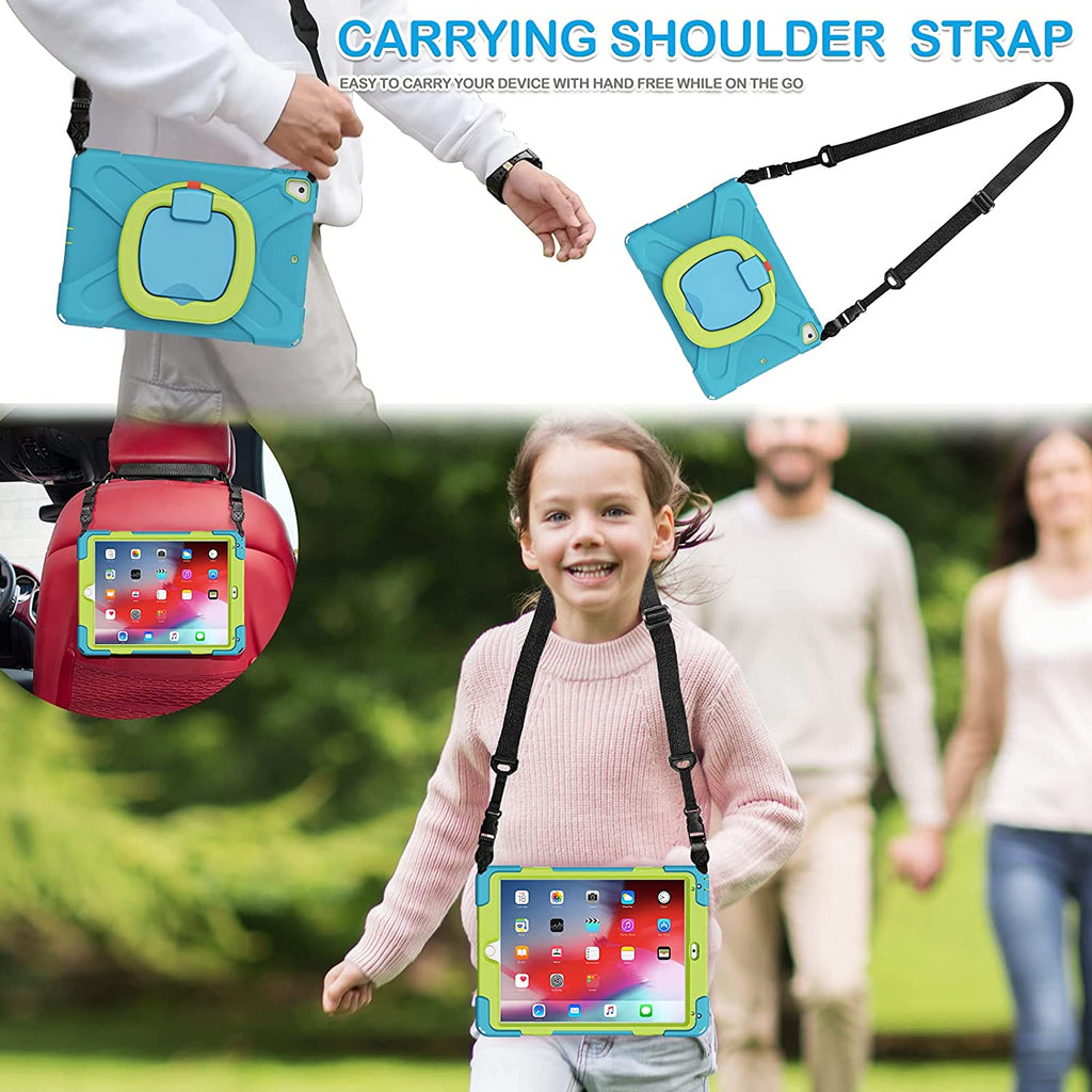 iPad 9.7 inch Shockproof Rugged Cover with Pencil Holder F2895