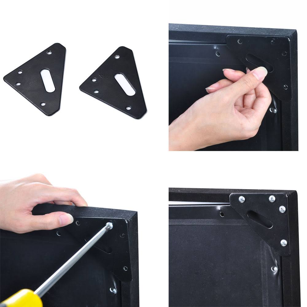 HD 100x22 16:9 Fixed Frame Projector Screen 87x49 Projection 3x22 Aluminum U33096