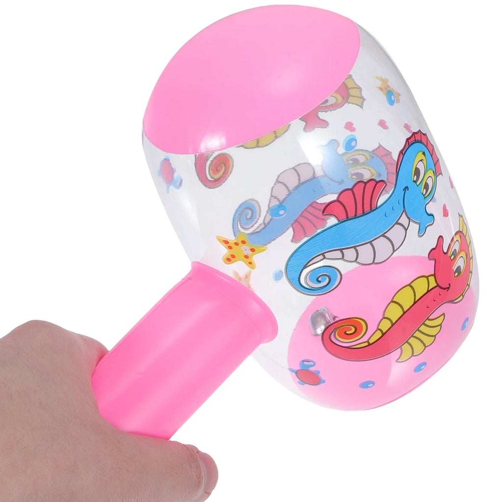 12pcs Cartoon Inflatable Hammer with Bell Fun Toys C95968