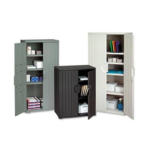 72 inch Storage Cabinet, Platinum D1911