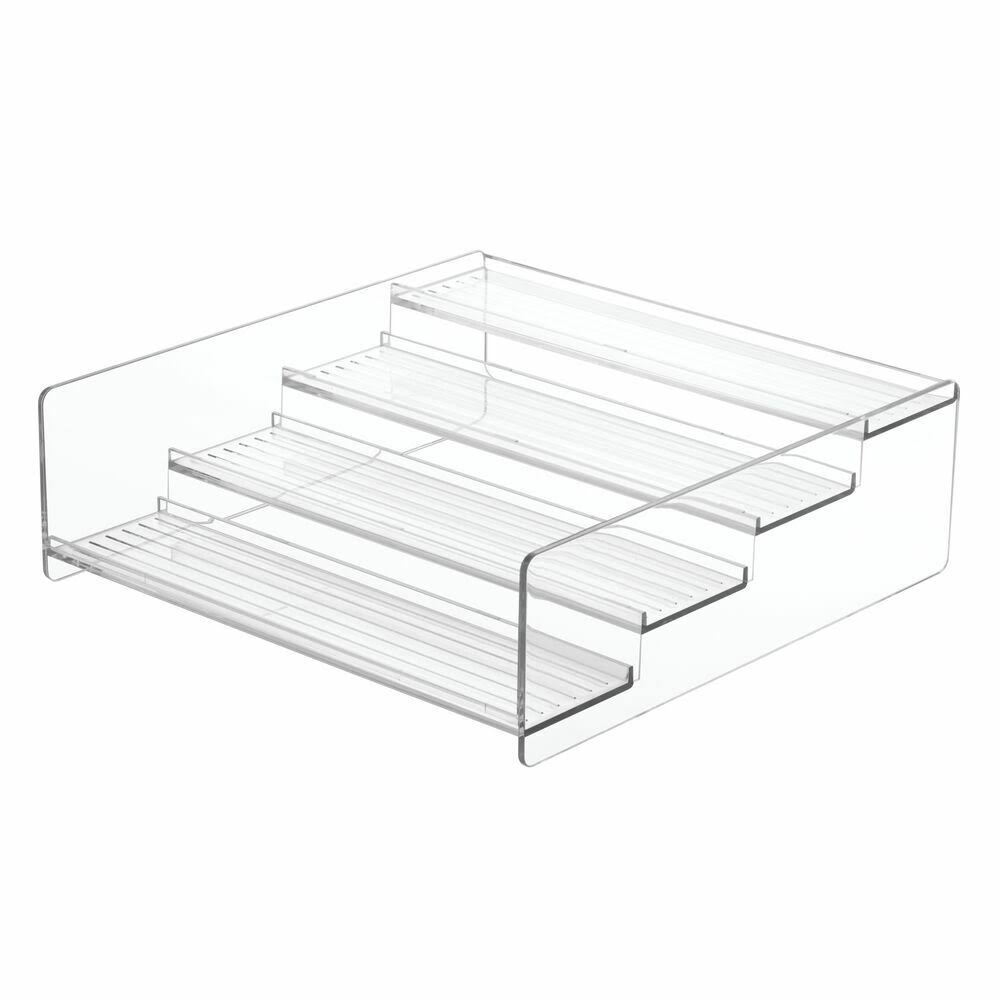 Plastic Spice Rack Caddy Kitchen Food Storage Rack D591687